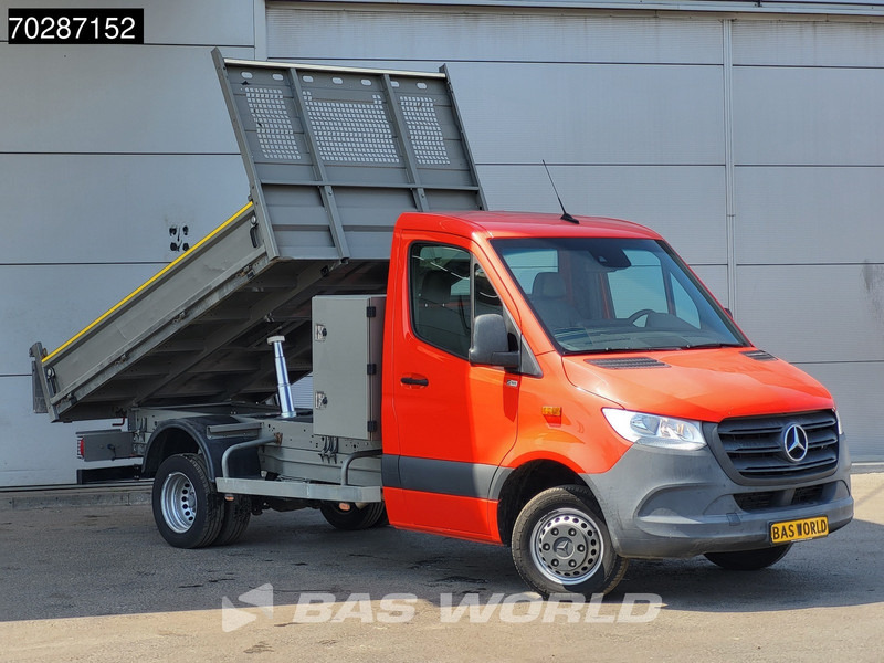 Tipper van Mercedes-Benz Sprinter 514 CDI Kipper met Kist Dubbellucht 3,5t Trekhaak Airco Cruise Euro6 Tipper Benne Kieper 2m3 Airco Trekhaak Cruise control: picture 6