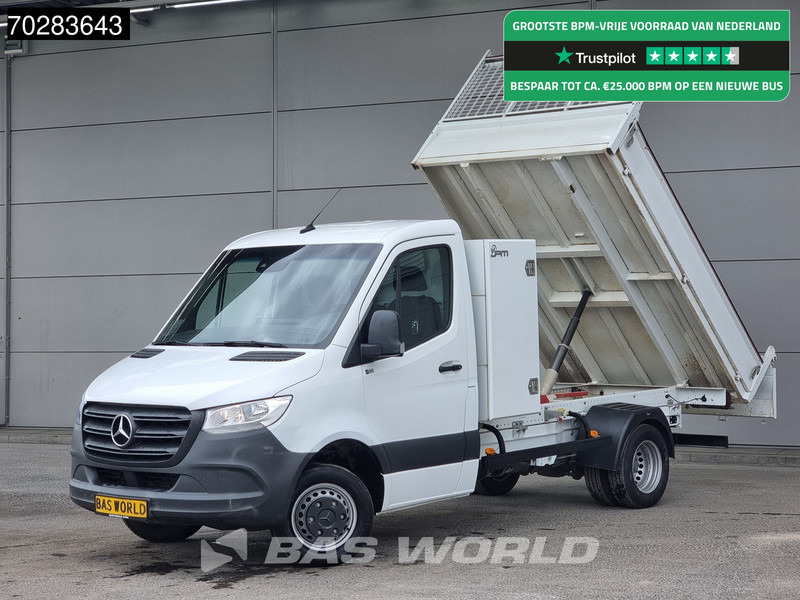 Mercedes-Benz Sprinter 514 CDI Open Laadbak met Kist Dubbel Cabine Dubbellucht 3,5t Trekhaak Airco Cruise Euro6 Pritsche Pickup Open Box 1m3 Airco Trek - Open body delivery van: picture 1 Mercedes-Benz Sprinter 514 CDI Open Laadbak met Kist Dubbel Cabine Dubbellucht 3,5t Trekhaak Airco Cruise Euro6 Pritsche Pickup Open Box 1m3 Airco Trek - Open body delivery van: picture 1