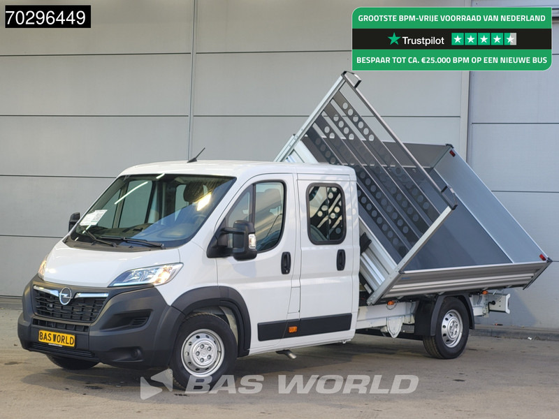 Opel Movano 140PK Driezijdige Kipper Dubbel Cabine Airco Cruise Euro6 Tipper Benne Kieper Dreiseitenkipper Airco Cruise control - Tipper van: picture 1 Opel Movano 140PK Driezijdige Kipper Dubbel Cabine Airco Cruise Euro6 Tipper Benne Kieper Dreiseitenkipper Airco Cruise control - Tipper van: picture 1