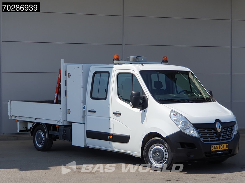 Renault Master 110PK Open Laadbak Kraanwagen HMF 52 Airco Cruise Euro6 Pickup Crane Kranwagen Pritsche Open Box Airco Cruise control - Open body delivery van: picture 5 Renault Master 110PK Open Laadbak Kraanwagen HMF 52 Airco Cruise Euro6 Pickup Crane Kranwagen Pritsche Open Box Airco Cruise control - Open body delivery van: picture 5