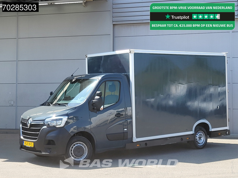 Renault Master 150PK Bakwagen Airco Cruise Luchtvering Meubelbak Plancher Verkoopwagen Foodtruck Paardenwagen 18m3 Airco Cruise control - Closed box van: picture 1 Renault Master 150PK Bakwagen Airco Cruise Luchtvering Meubelbak Plancher Verkoopwagen Foodtruck Paardenwagen 18m3 Airco Cruise control - Closed box van: picture 1