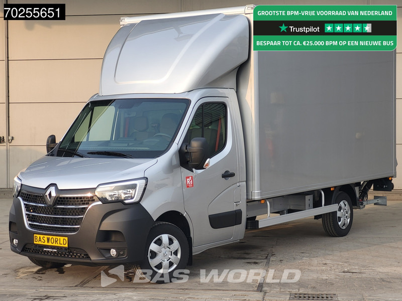 Renault Master 165PK Laadklep Bakwagen Zijdeur Navi Cruise Airco Meubelbak Koffer 21m3 Airco Cruise control - Closed box van: picture 1 Renault Master 165PK Laadklep Bakwagen Zijdeur Navi Cruise Airco Meubelbak Koffer 21m3 Airco Cruise control - Closed box van: picture 1