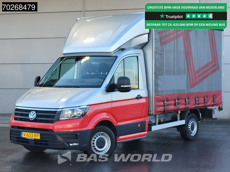 Volkswagen Crafter 177pk Automaat Schuifzeil Zeilen Bakwagen Navi CarPlay Airco Cruise Koffer Schuifzeilen Navi 15m3 Airco Trekhaak Cruise control - Curtain side van: picture 1 Volkswagen Crafter 177pk Automaat Schuifzeil Zeilen Bakwagen Navi CarPlay Airco Cruise Koffer Schuifzeilen Navi 15m3 Airco Trekhaak Cruise control - Curtain side van: picture 1