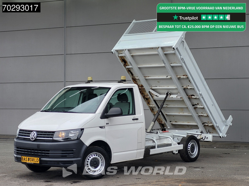 Volkswagen Transporter 150PK Kipper Trekhaak Euro6 Tipper Benne Kieper Trekhaak - Open body delivery van: picture 1 Volkswagen Transporter 150PK Kipper Trekhaak Euro6 Tipper Benne Kieper Trekhaak - Open body delivery van: picture 1