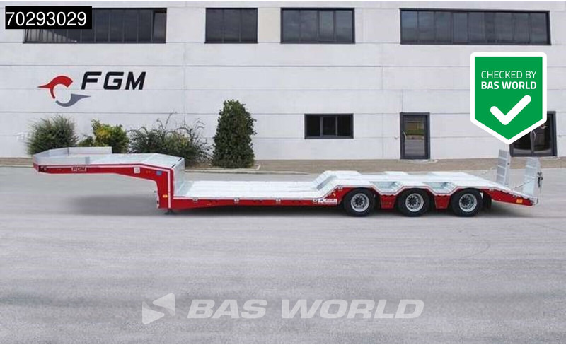FGM FGM37 lift/steering axle - Low loader semi-trailer: picture 1 FGM FGM37 lift/steering axle - Low loader semi-trailer: picture 1