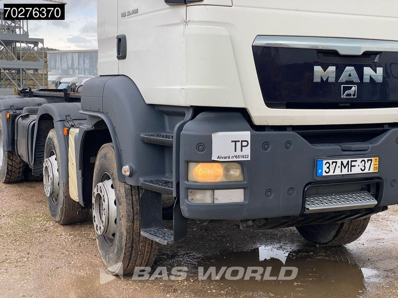 Hook lift truck MAN TGS 35.400 8X4 Manual Retarder Big-Axle Steelsuspension Euro 5: picture 9
