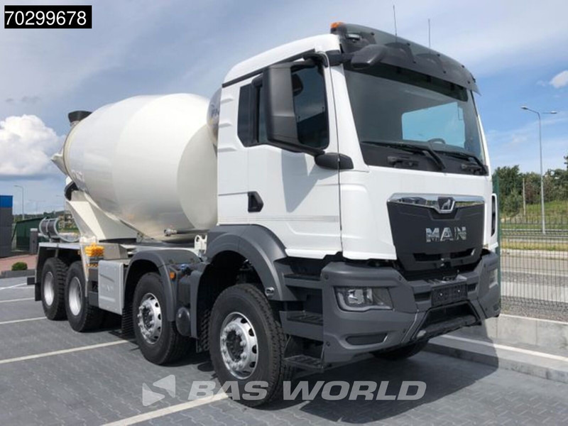 MAN TGS 35.440 8X4 NEW! 10m3 FML mixer Automatic Steel suspension Euro 6 - Concrete mixer truck: picture 3 MAN TGS 35.440 8X4 NEW! 10m3 FML mixer Automatic Steel suspension Euro 6 - Concrete mixer truck: picture 3