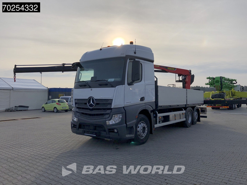 Mercedes-Benz Actros 2646 6X2 Palfinger PK 20.501 L Kran Crane Automatic Euro 6 - Dropside/ Flatbed truck, Crane truck: picture 2 Mercedes-Benz Actros 2646 6X2 Palfinger PK 20.501 L Kran Crane Automatic Euro 6 - Dropside/ Flatbed truck, Crane truck: picture 2