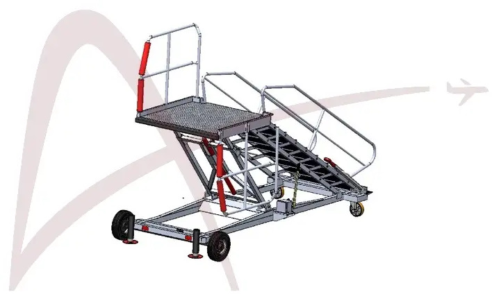 AVIACO WPS-10 - Passenger stairs: picture 3 AVIACO WPS-10 - Passenger stairs: picture 3