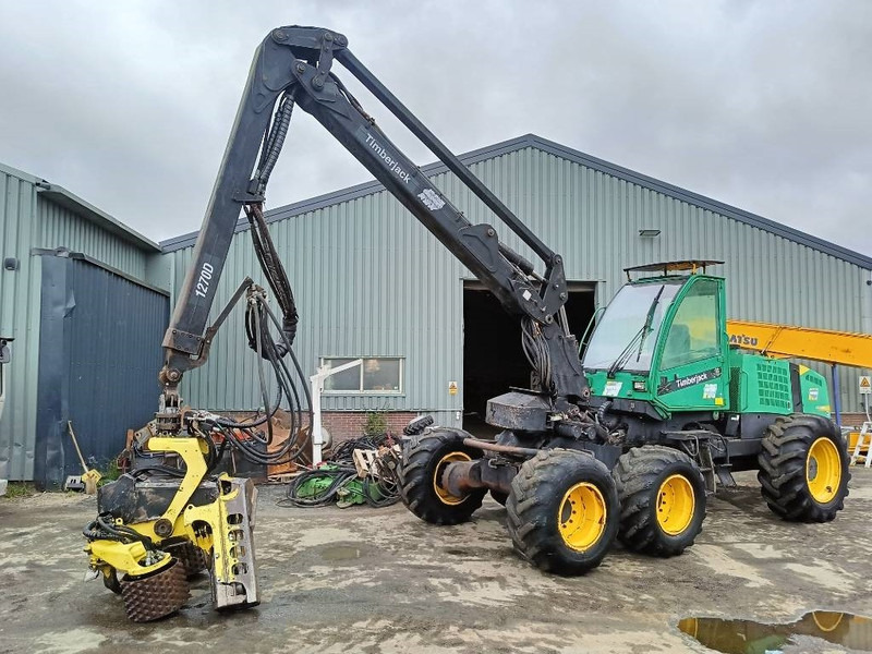 Harvester Timberjack 1270D harvester delimber bomenrooier 2004 CE airco: picture 10