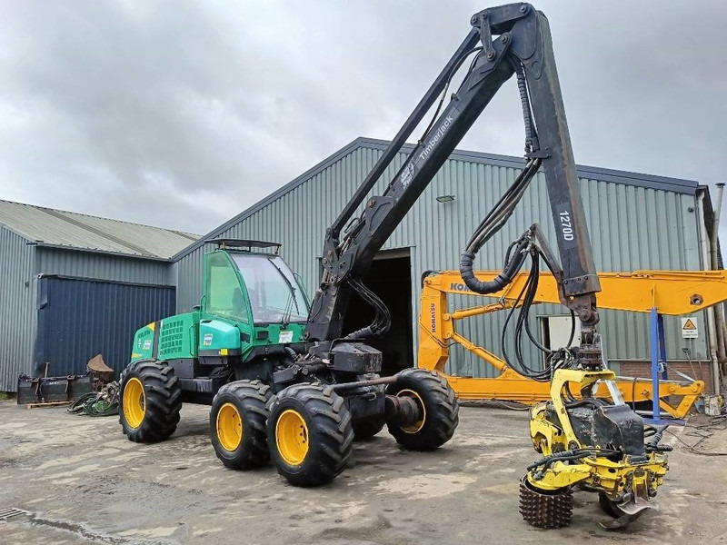 Harvester Timberjack 1270D harvester delimber bomenrooier 2004 CE airco: picture 8