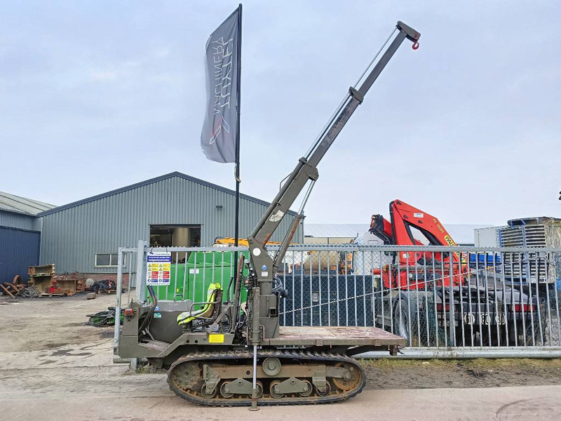 Yanmar C 30 R rups tracked dumper + crane 980 kg winch - Dumper: picture 1 Yanmar C 30 R rups tracked dumper + crane 980 kg winch - Dumper: picture 1