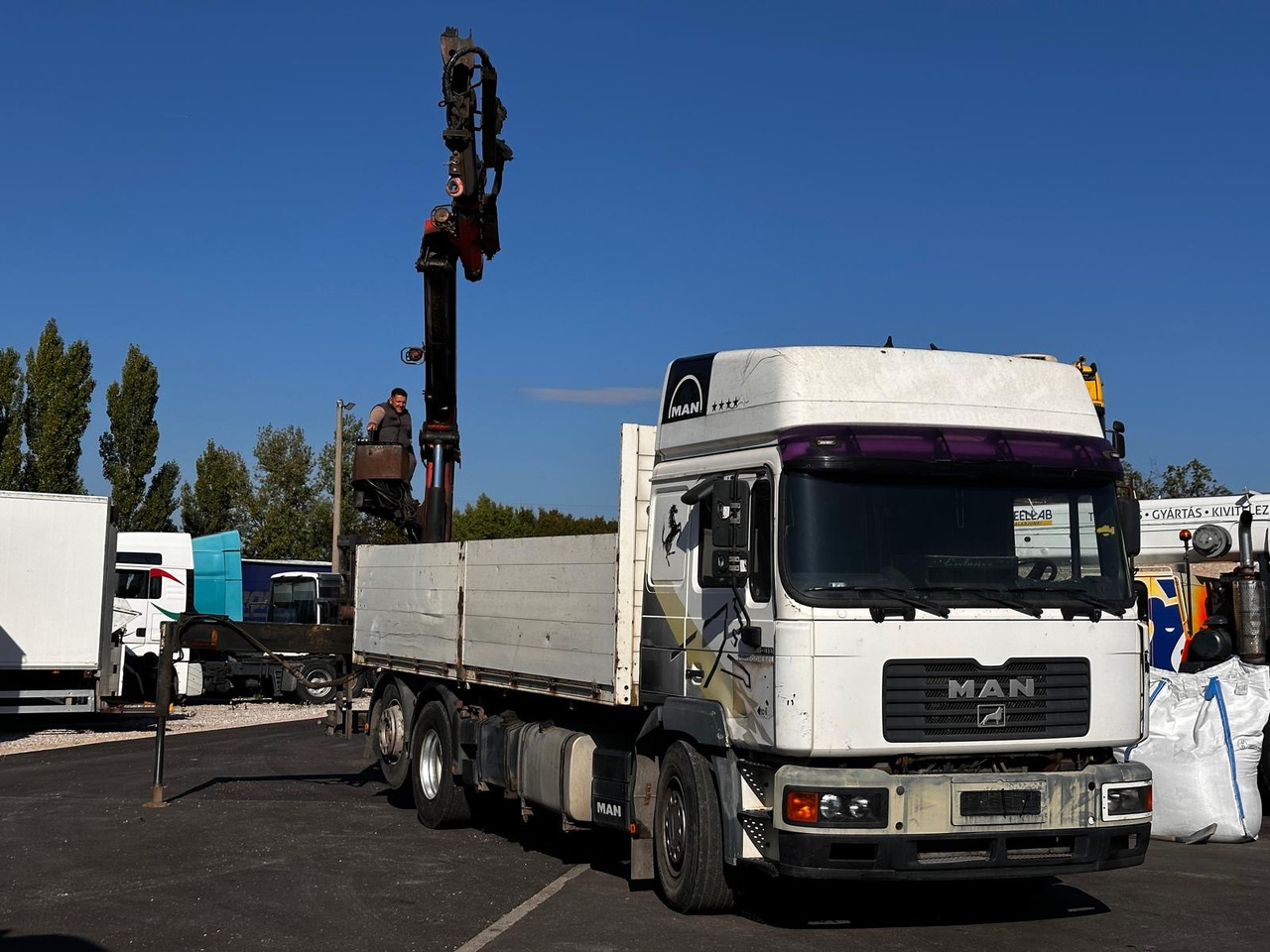 MAN F2000 26.413 Palfinger pk 16000 - Crane truck: picture 4 MAN F2000 26.413 Palfinger pk 16000 - Crane truck: picture 4