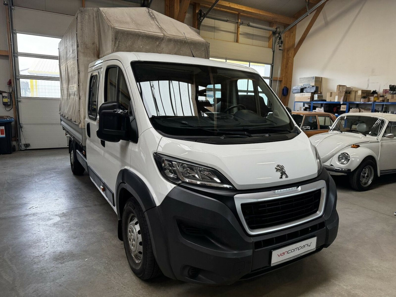 Fiat Ducato Boxer165 HDI Doka Pritsche Ladekran - Open body delivery van, Combi van: picture 3 Fiat Ducato Boxer165 HDI Doka Pritsche Ladekran - Open body delivery van, Combi van: picture 3