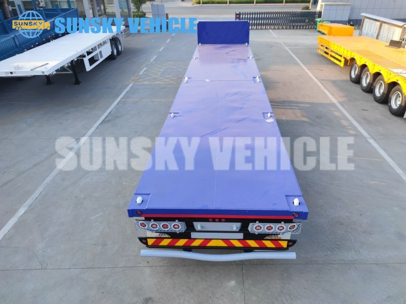 SUNSKY 3-axle Flat Deck Trailer leasing SUNSKY 3-axle Flat Deck Trailer: picture 10