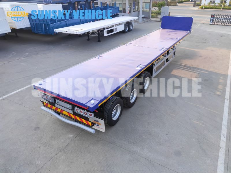 SUNSKY 3-axle Flat Deck Trailer leasing SUNSKY 3-axle Flat Deck Trailer: picture 11