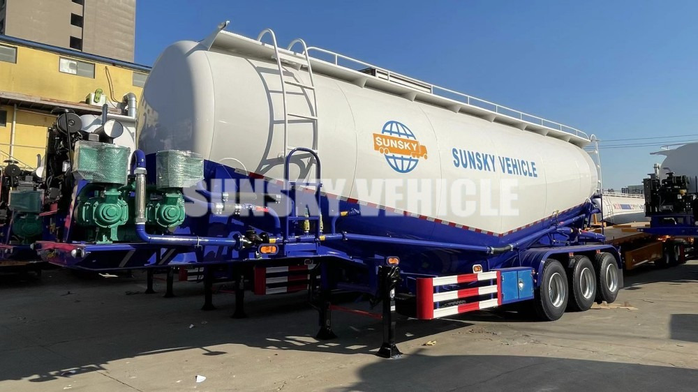 SUNSKY bulk cement trailer - Tanker semi-trailer: picture 1 SUNSKY bulk cement trailer - Tanker semi-trailer: picture 1