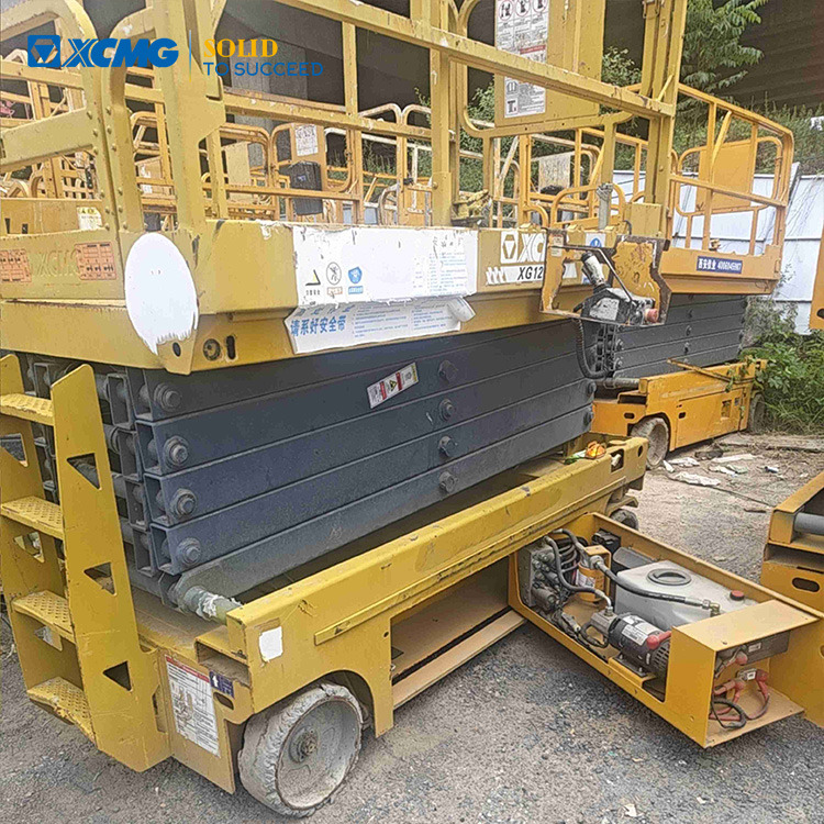 XCMG XG1212HD mobile drive 12m second hand scissor lift platform price - Construction machinery: picture 1 XCMG XG1212HD mobile drive 12m second hand scissor lift platform price - Construction machinery: picture 1