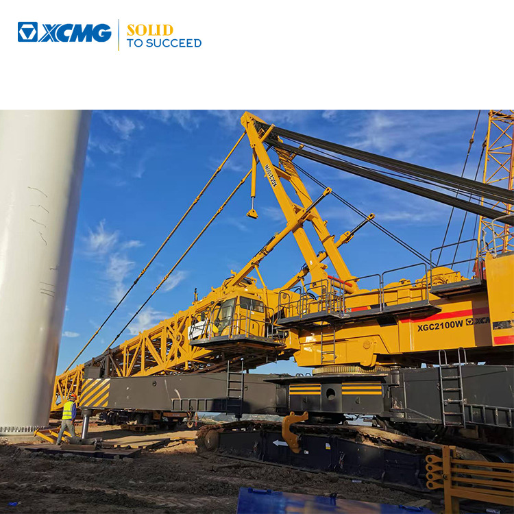 XCMG Official Construction Mobile Crane XGC2100W 110Ton Used Hydraulic Crawler Crane - Crawler crane: picture 1 XCMG Official Construction Mobile Crane XGC2100W 110Ton Used Hydraulic Crawler Crane - Crawler crane: picture 1
