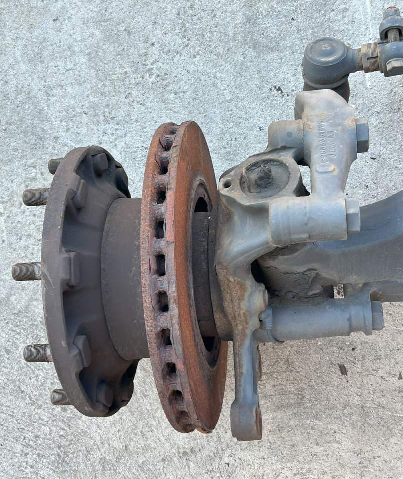 MERCEDES ACTROS MP4 AXLE + HUBS FRONT - Front axle for Truck: picture 2 MERCEDES ACTROS MP4 AXLE + HUBS FRONT - Front axle for Truck: picture 2