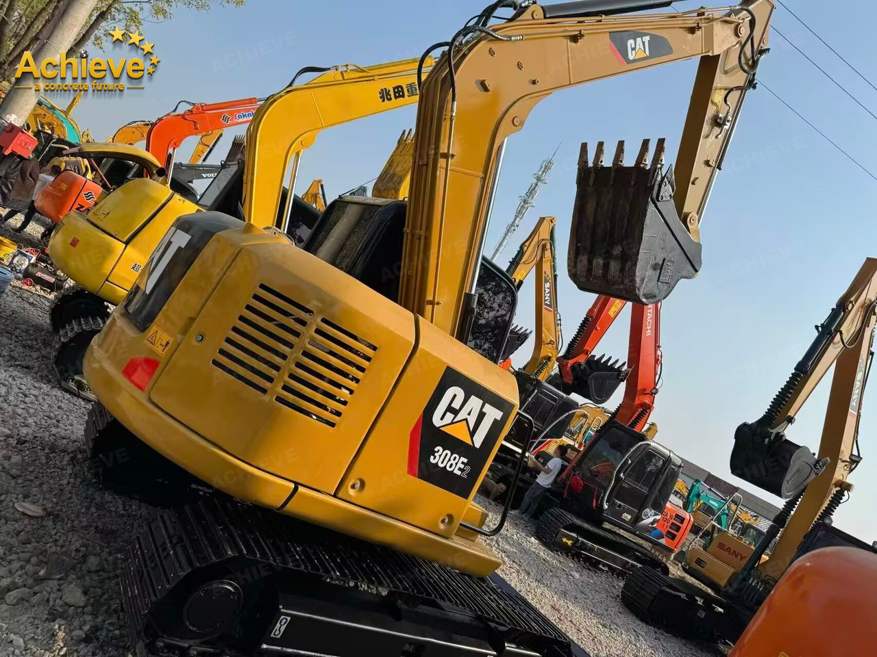 CATERPILLAR CATERPILLAR 307 CAT 36.5kW/h C2.4 DI 7,500 kg 51.0 kN 4.9 km/h【ACHIEVE】 TOP CONDITION!!! - Mini excavator: picture 4 CATERPILLAR CATERPILLAR 307 CAT 36.5kW/h C2.4 DI 7,500 kg 51.0 kN 4.9 km/h【ACHIEVE】 TOP CONDITION!!! - Mini excavator: picture 4