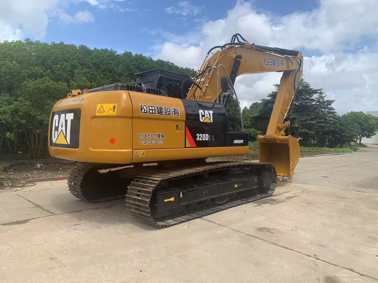 Caterpillar Hydraulic Excavator CAT 320, 323 with Mechanical Engine 3066 - Crawler excavator: picture 4 Caterpillar Hydraulic Excavator CAT 320, 323 with Mechanical Engine 3066 - Crawler excavator: picture 4