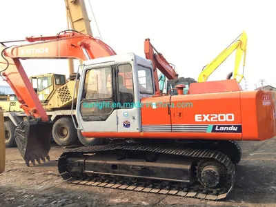 Cheap 20 Ton Excavator Used Hitachi Ex200 Hydraylic Excavator for Sale - Crawler excavator: picture 1 Cheap 20 Ton Excavator Used Hitachi Ex200 Hydraylic Excavator for Sale - Crawler excavator: picture 1