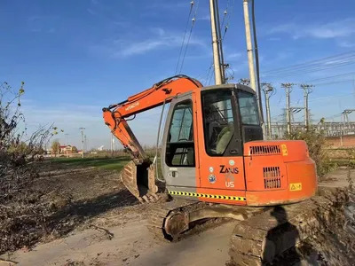 Hitachi 7t Used Zx Zaxis 75 Small Crawler Excavator with Blade - Crawler excavator: picture 1 Hitachi 7t Used Zx Zaxis 75 Small Crawler Excavator with Blade - Crawler excavator: picture 1