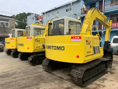 Japan Origin Used 6t Sumitomo Sh60 S160 S160f2 Crawler Mini Excavator - Crawler excavator: picture 1 Japan Origin Used 6t Sumitomo Sh60 S160 S160f2 Crawler Mini Excavator - Crawler excavator: picture 1