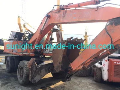 Original Japanese Wheel Excavator Hitachi Ex160wd Can Be Exported to Pakistan, Afghanistan - Crawler excavator: picture 1 Original Japanese Wheel Excavator Hitachi Ex160wd Can Be Exported to Pakistan, Afghanistan - Crawler excavator: picture 1
