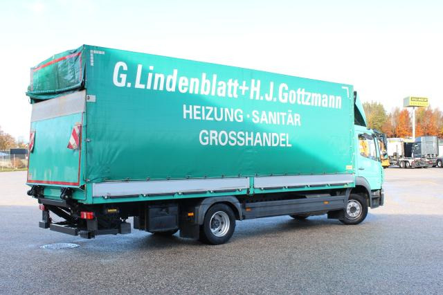 Mercedes-Benz Atego 1221L EXPORT - Curtain side truck: picture 4 Mercedes-Benz Atego 1221L EXPORT - Curtain side truck: picture 4