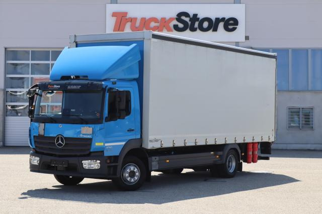 Mercedes-Benz Atego 1230 L - Curtain side truck: picture 1 Mercedes-Benz Atego 1230 L - Curtain side truck: picture 1