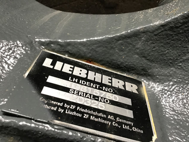 New Axle and parts Liebherr Axle: picture 9