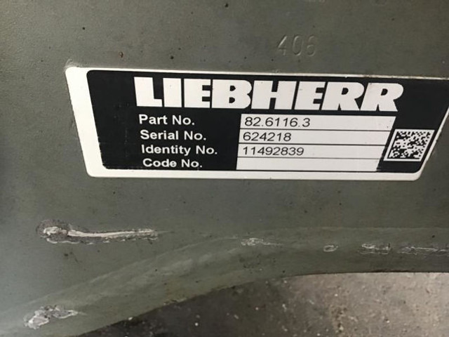 Axle and parts Liebherr Rear Axle: picture 7 Axle and parts Liebherr Rear Axle: picture 7