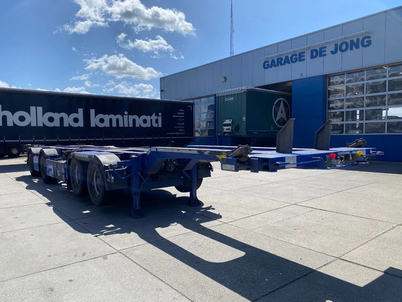 Container transporter/ Swap body semi-trailer Broshuis 2Connect 2AKCC / 4 Axles / 3x Steering Axle / 2x Lift Axle: picture 6