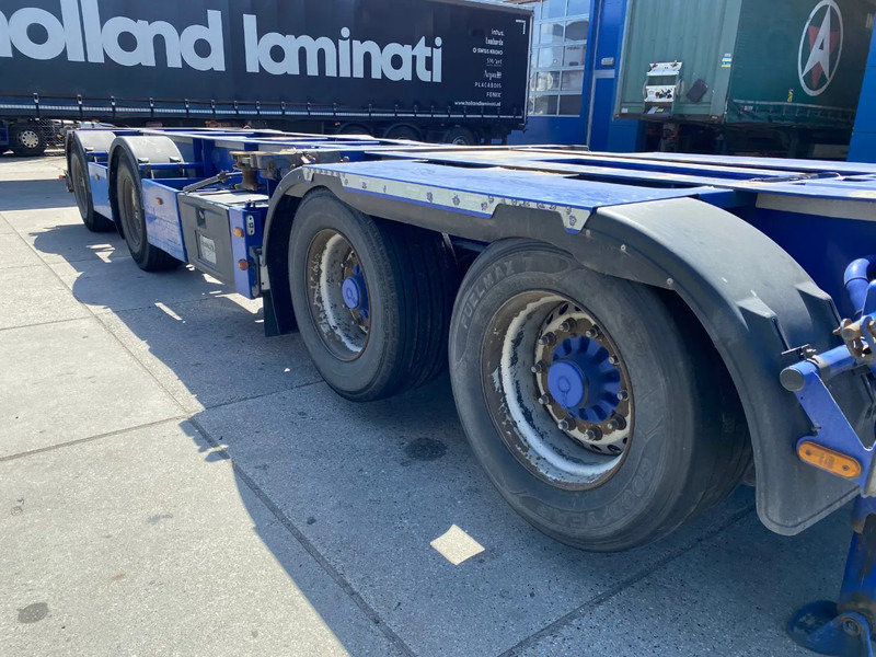 Container transporter/ Swap body semi-trailer Broshuis 2Connect 2AKCC / 4 Axles / 3x Steering Axle / 2x Lift Axle: picture 7
