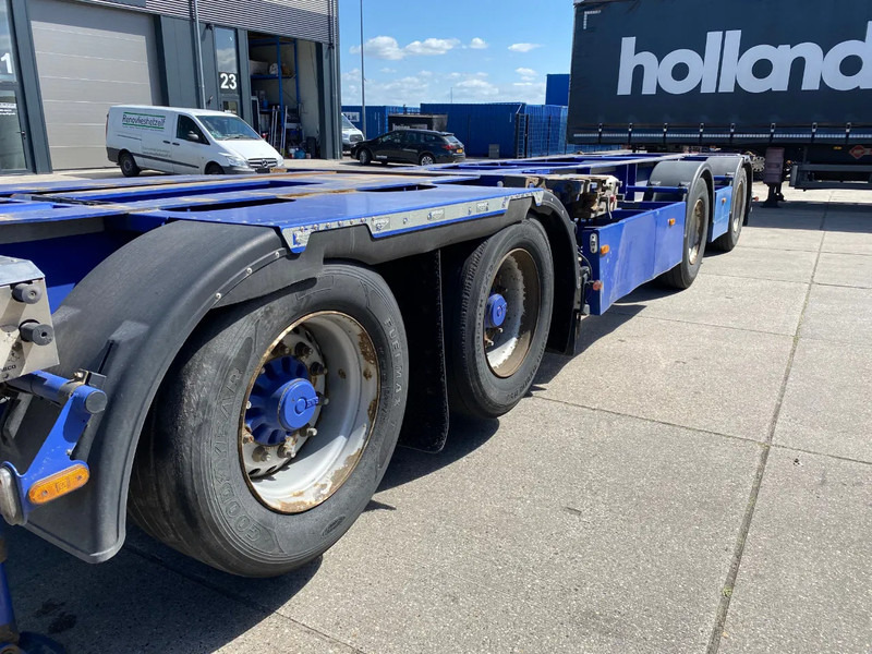 Container transporter/ Swap body semi-trailer Broshuis 2Connect 2AKCC / 4 Axles / 3x Steering Axle / 2x Lift Axle: picture 8