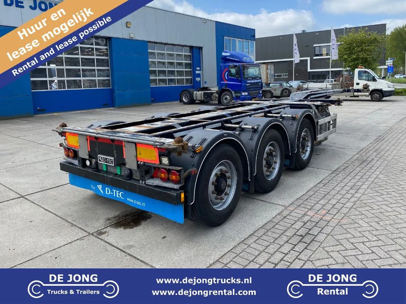 D-Tec FT-LS-S / Flexitrailer / Genmark Genset / 2x Extendable / 1x Lift Axle - Container transporter/ Swap body semi-trailer: picture 1 D-Tec FT-LS-S / Flexitrailer / Genmark Genset / 2x Extendable / 1x Lift Axle - Container transporter/ Swap body semi-trailer: picture 1