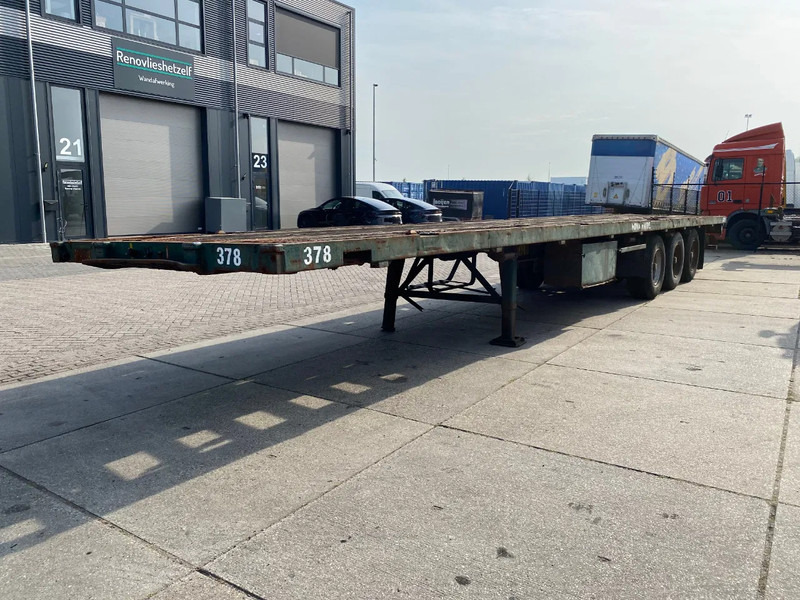 Flandria Plateau Trailer with Tiwst-Locks / SAF - Dropside/ Flatbed semi-trailer: picture 4 Flandria Plateau Trailer with Tiwst-Locks / SAF - Dropside/ Flatbed semi-trailer: picture 4