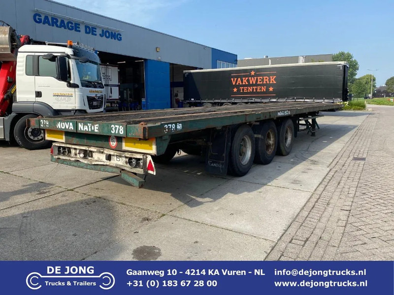 Flandria Plateau Trailer with Tiwst-Locks / SAF - Dropside/ Flatbed semi-trailer: picture 1 Flandria Plateau Trailer with Tiwst-Locks / SAF - Dropside/ Flatbed semi-trailer: picture 1