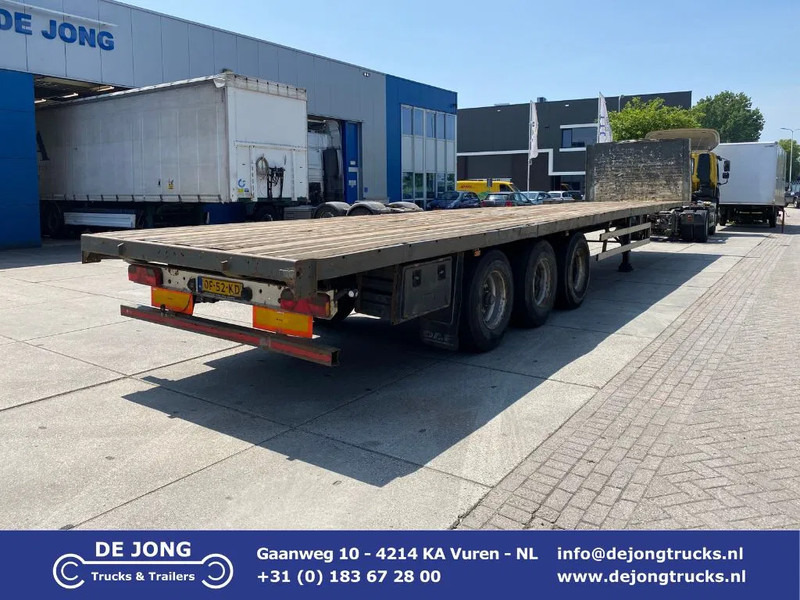 Groenewegen DRO-12-27 / Plateau Trailer / Hard-Wood Floor / BPW + Drum - Dropside/ Flatbed semi-trailer: picture 1 Groenewegen DRO-12-27 / Plateau Trailer / Hard-Wood Floor / BPW + Drum - Dropside/ Flatbed semi-trailer: picture 1