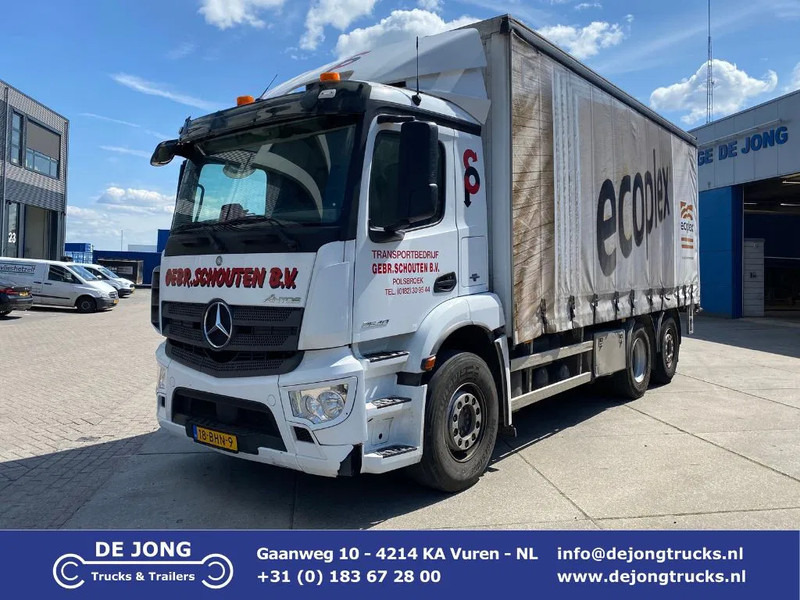 Mercedes-Benz Antos 2840 / 6x2/4 / Tautliner / Kooiaap - Curtain side truck: picture 1 Mercedes-Benz Antos 2840 / 6x2/4 / Tautliner / Kooiaap - Curtain side truck: picture 1