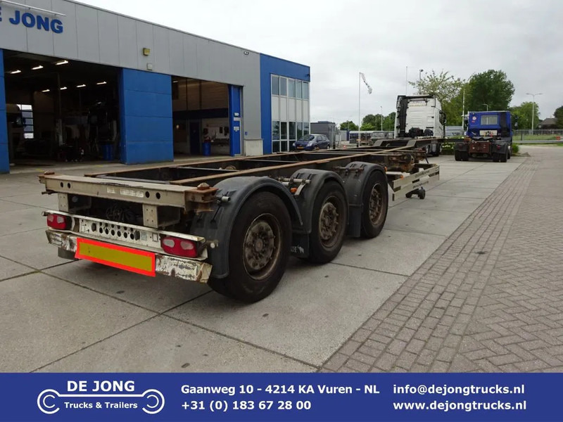 Schmitz Cargobull SCF 27 / SAF + Disc / 1x Extendable / 1x Lift Axle - Container transporter/ Swap body semi-trailer: picture 1 Schmitz Cargobull SCF 27 / SAF + Disc / 1x Extendable / 1x Lift Axle - Container transporter/ Swap body semi-trailer: picture 1
