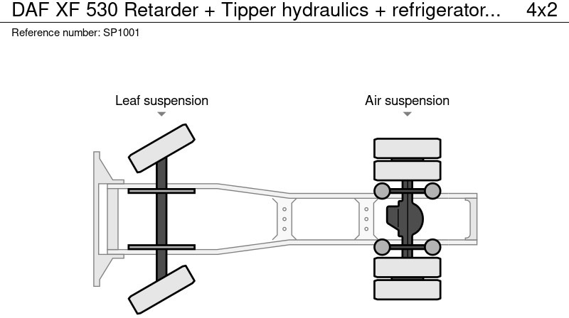 DAF XF 530 Retarder+ Kipperhydrauliek+ koelkast leasing DAF XF 530 Retarder+ Kipperhydrauliek+ koelkast: picture 15 DAF XF 530 Retarder+ Kipperhydrauliek+ koelkast leasing DAF XF 530 Retarder+ Kipperhydrauliek+ koelkast: picture 15
