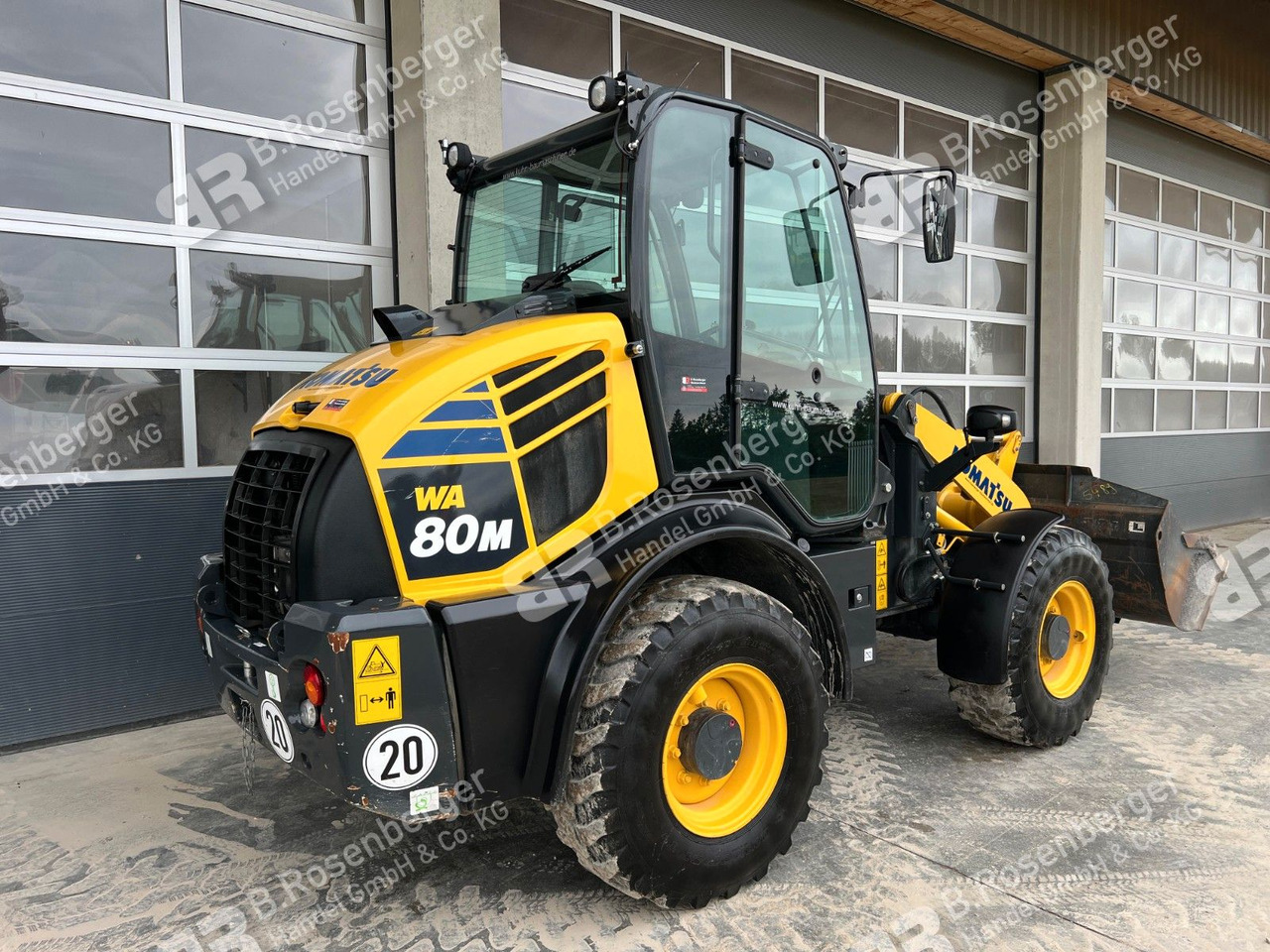 Komatsu WA80 M-8 Radlader / BJ2020 / nur 1112h / TOP - Wheel loader: picture 5 Komatsu WA80 M-8 Radlader / BJ2020 / nur 1112h / TOP - Wheel loader: picture 5