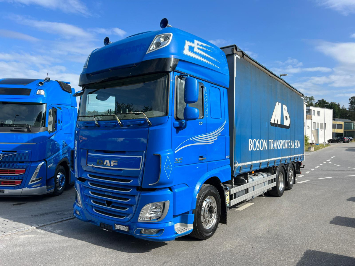 DAF XF510 6x2 - Curtain side truck: picture 1 DAF XF510 6x2 - Curtain side truck: picture 1