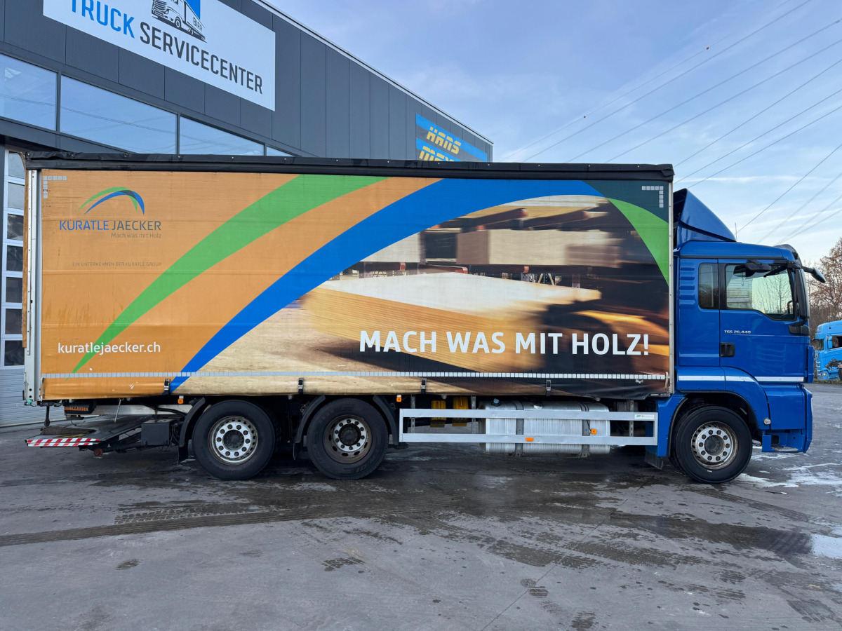 MAN TGS 26.440 6x2 LBW - Curtain side truck: picture 4 MAN TGS 26.440 6x2 LBW - Curtain side truck: picture 4