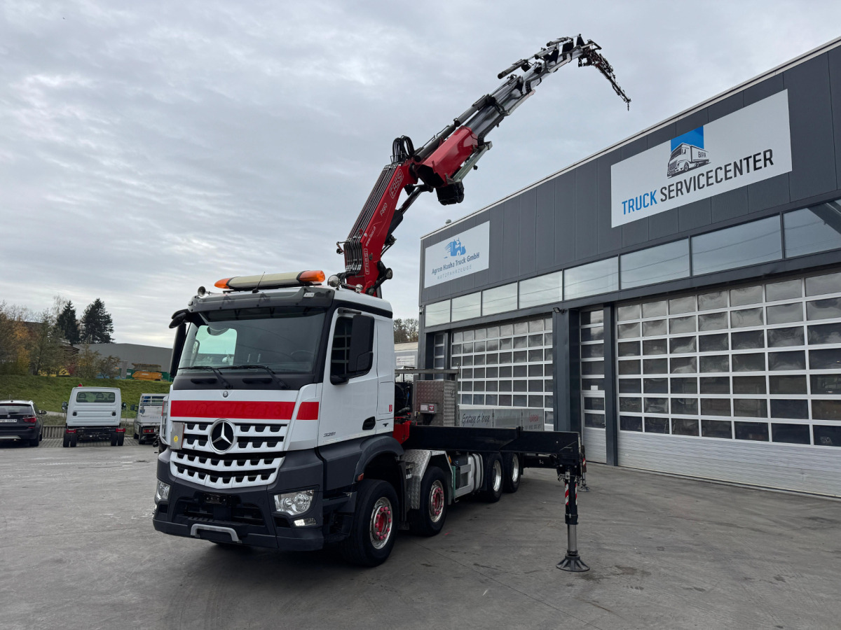 MERCEDES Arocs 3251 8x4 Fassi 660 6-6 - Crane truck: picture 1 MERCEDES Arocs 3251 8x4 Fassi 660 6-6 - Crane truck: picture 1