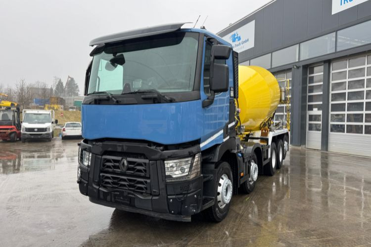 Renault C480 10x4 Liebherr 10m3 mit Klappe - Concrete mixer truck: picture 1 Renault C480 10x4 Liebherr 10m3 mit Klappe - Concrete mixer truck: picture 1