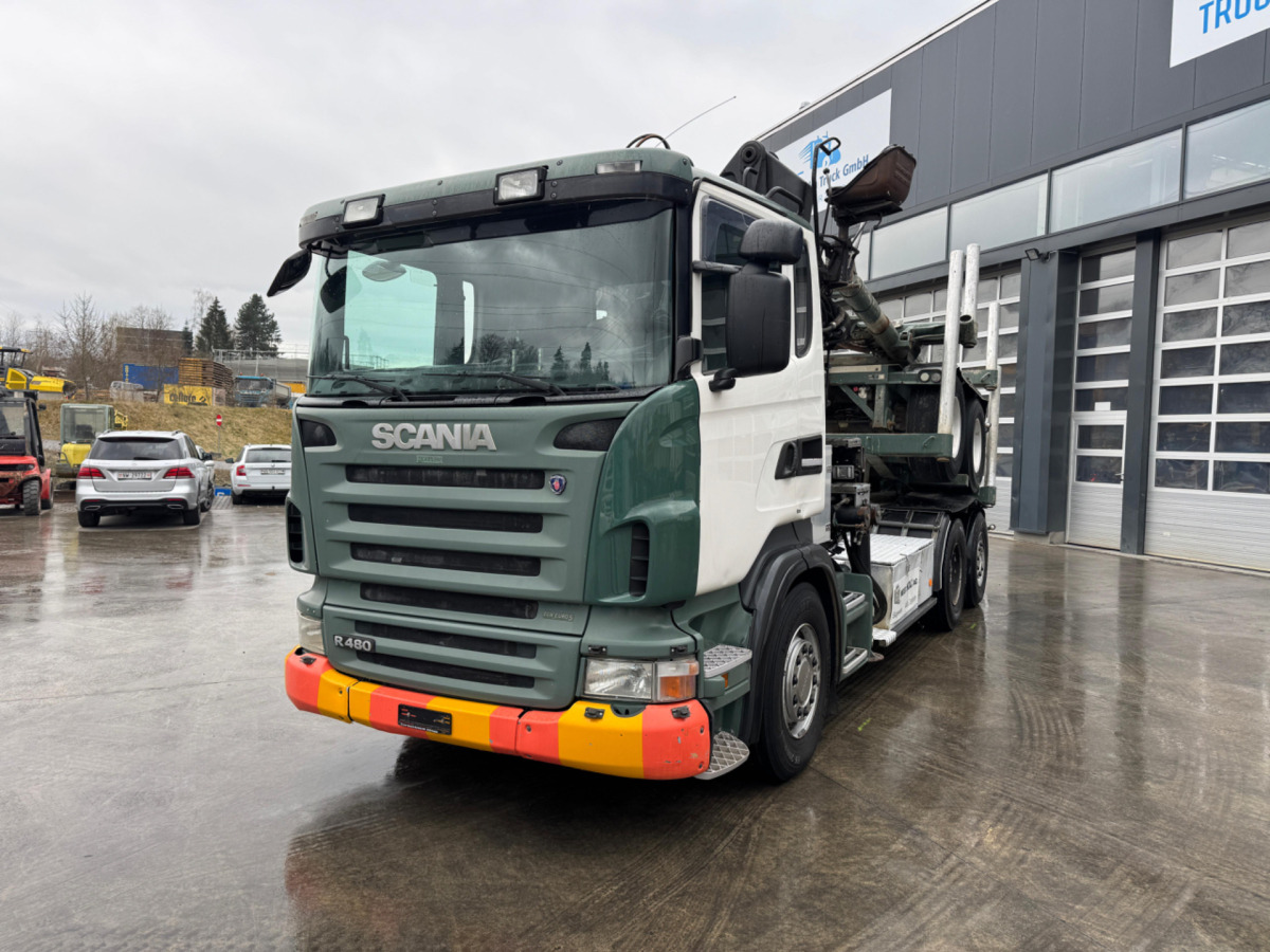 SCANIA R480 6x2 Loglift F265 mit Dolly - Logging truck: picture 1 SCANIA R480 6x2 Loglift F265 mit Dolly - Logging truck: picture 1